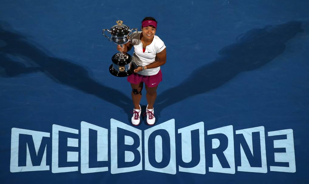 La cinese Li Na ha vinto gli Australian Open di tennis battendo in finale Dominika Cibulkova. Ap